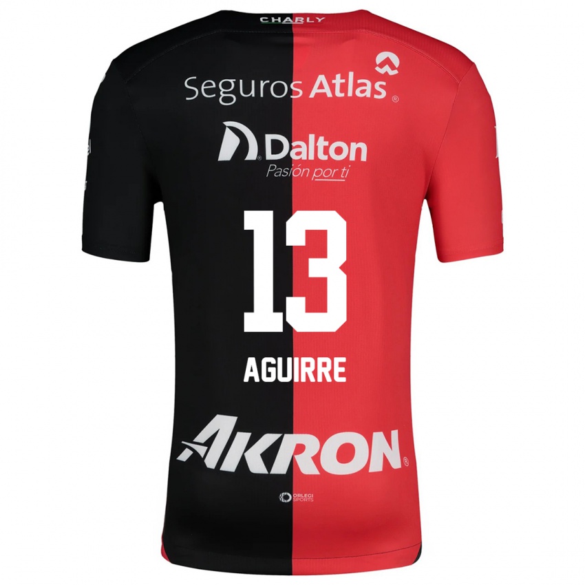 Kinderen Gaddi Aguirre #13 Rood Zwart Thuisshirt Thuistenue 2024/25 T-Shirt België