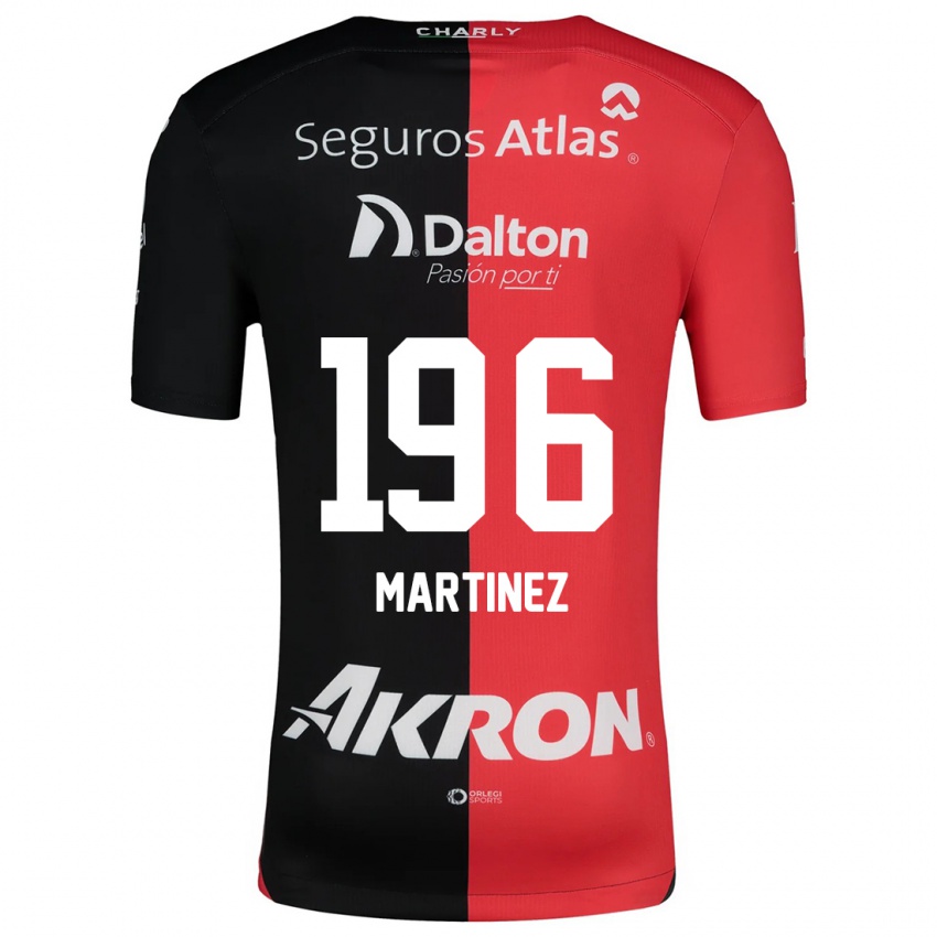 Kinderen Rafael Martínez #196 Rood Zwart Thuisshirt Thuistenue 2024/25 T-Shirt België