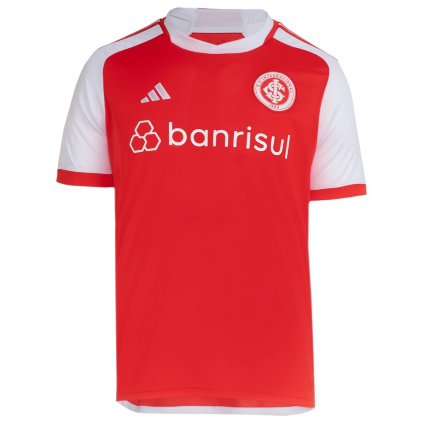 Kinderen Guilherme Bahia #0 Rood Wit Thuisshirt Thuistenue 2024/25 T-Shirt België