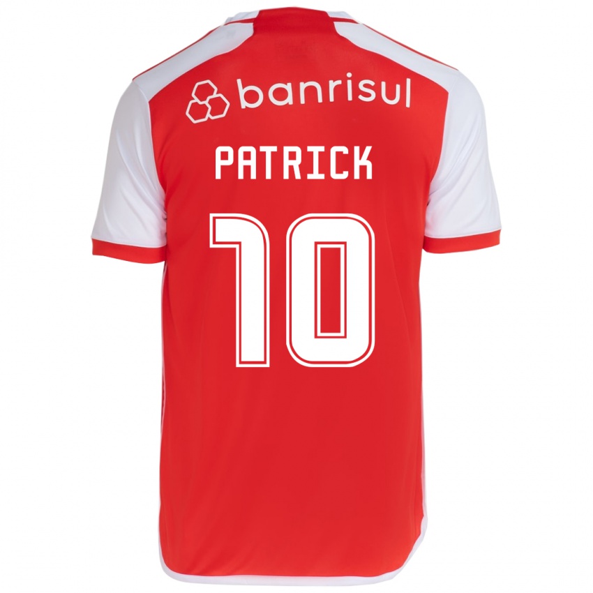 Kinderen Alan Patrick #10 Rood Wit Thuisshirt Thuistenue 2024/25 T-Shirt België