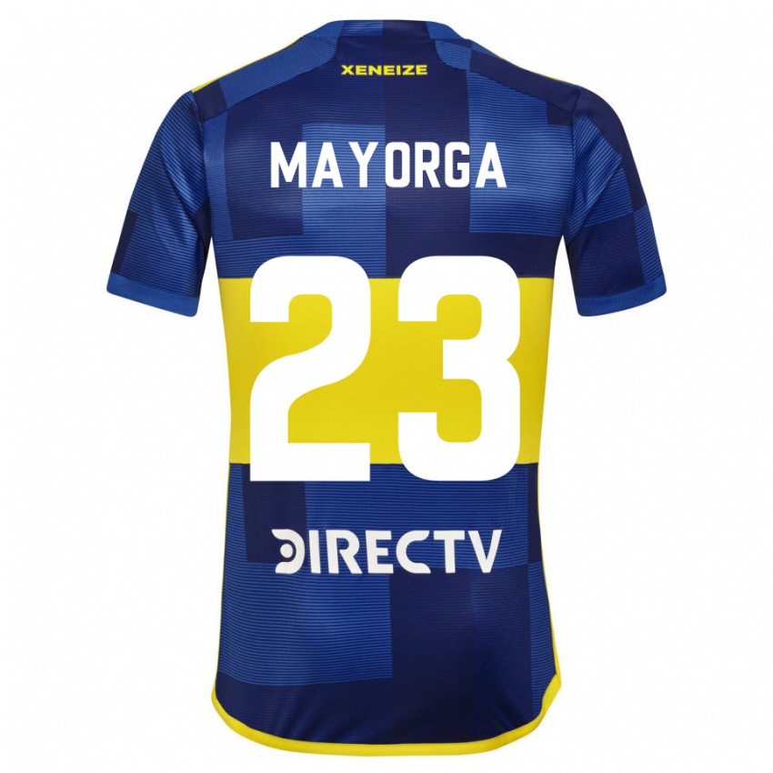 Kinderen Miriam Mayorga #23 Blauw Geel Thuisshirt Thuistenue 2024/25 T-Shirt België