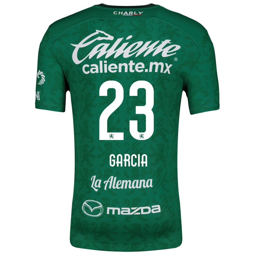 Kinderen Óscar García #23 Groen Wit Thuisshirt Thuistenue 2024/25 T-Shirt België