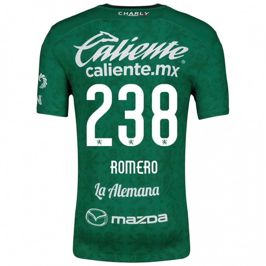 Kinderen Paulo Romero #238 Groen Wit Thuisshirt Thuistenue 2024/25 T-Shirt België