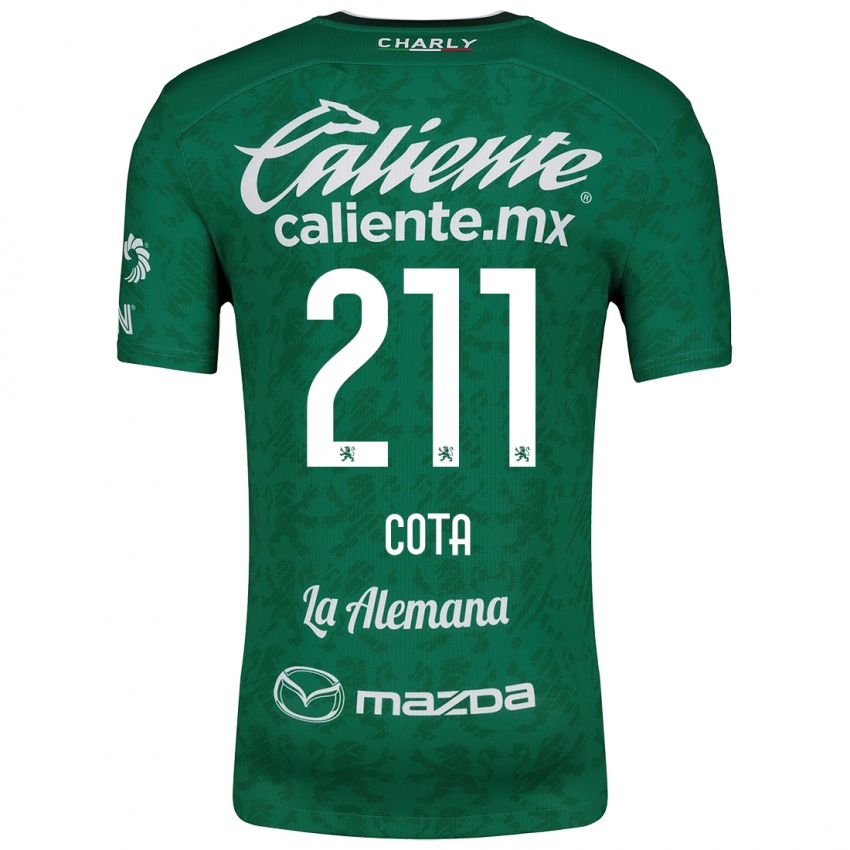 Kinderen Luis Cota #211 Groen Wit Thuisshirt Thuistenue 2024/25 T-Shirt België