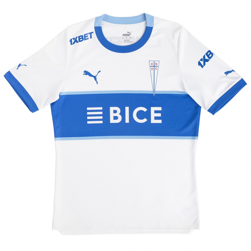 Kinderen Benjamin Santana Ismail #0 Wit Blauw Thuisshirt Thuistenue 2024/25 T-Shirt België