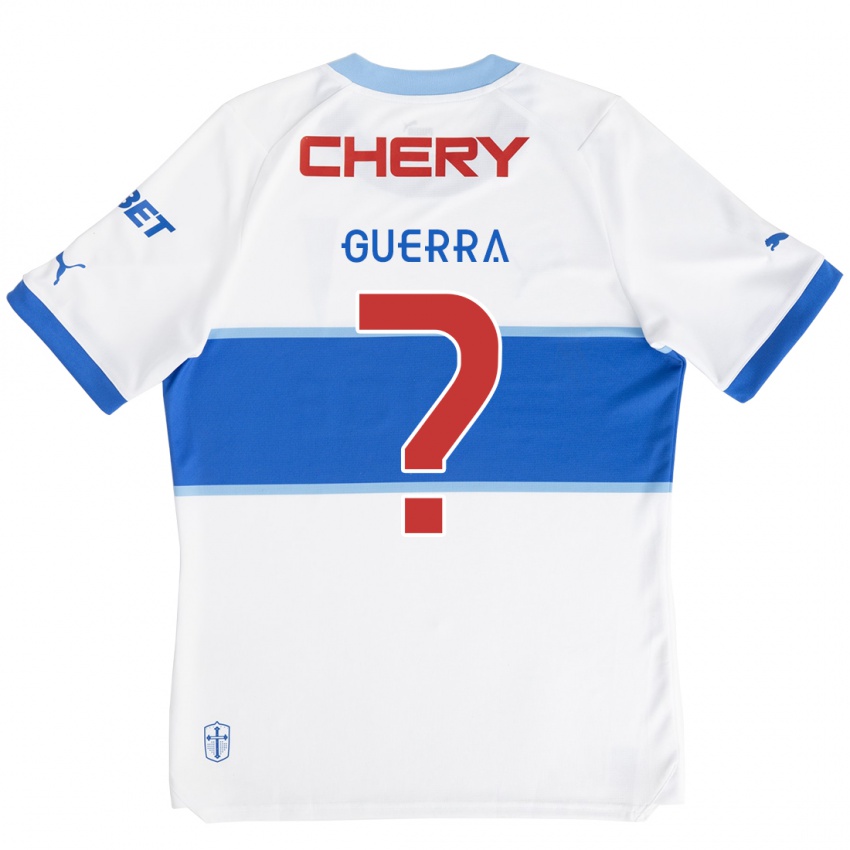 Kinderen Mateo Guerra #0 Wit Blauw Thuisshirt Thuistenue 2024/25 T-Shirt België