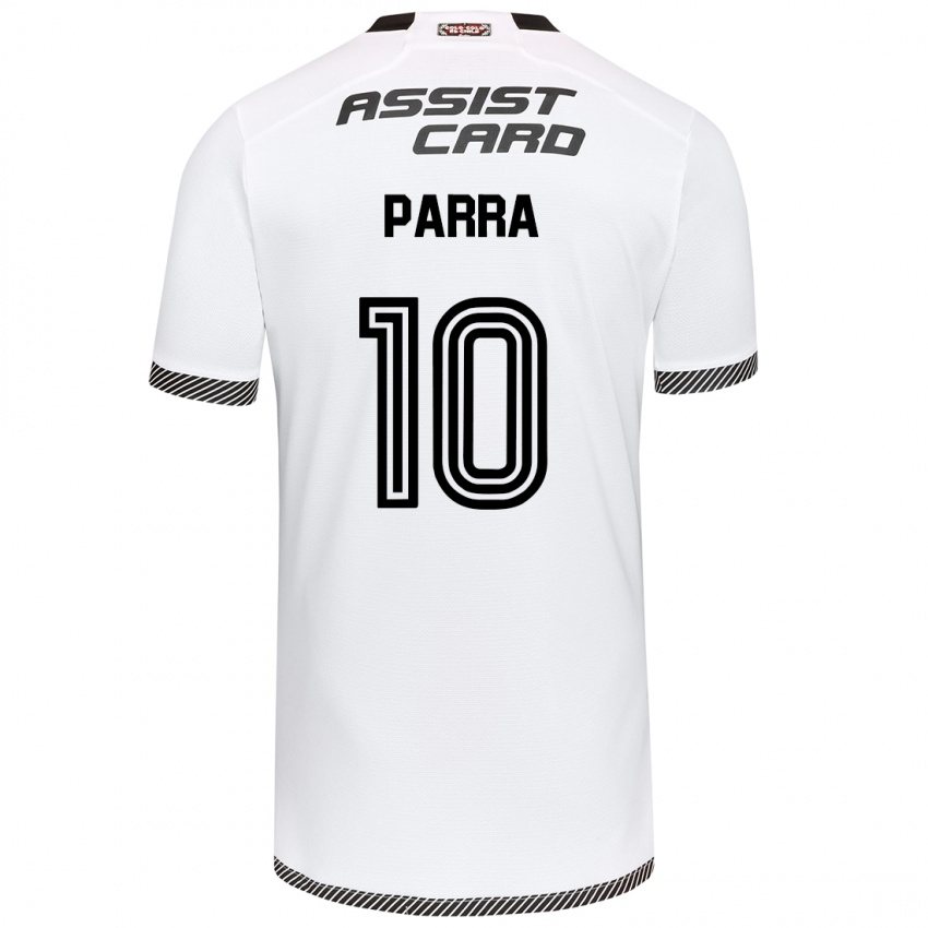 Kinderen Pablo Parra #10 Wit Zwart Thuisshirt Thuistenue 2024/25 T-Shirt België