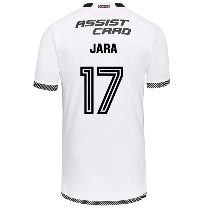 Kinderen Ignacio Jara #17 Wit Zwart Thuisshirt Thuistenue 2024/25 T-Shirt België