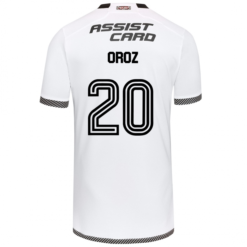 Kinderen Alexander Oroz #20 Wit Zwart Thuisshirt Thuistenue 2024/25 T-Shirt België