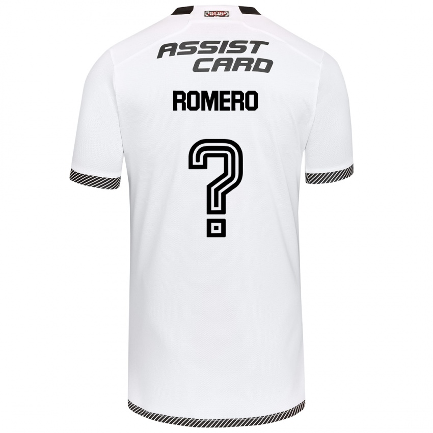 Kinderen Enzo Romero #0 Wit Zwart Thuisshirt Thuistenue 2024/25 T-Shirt België