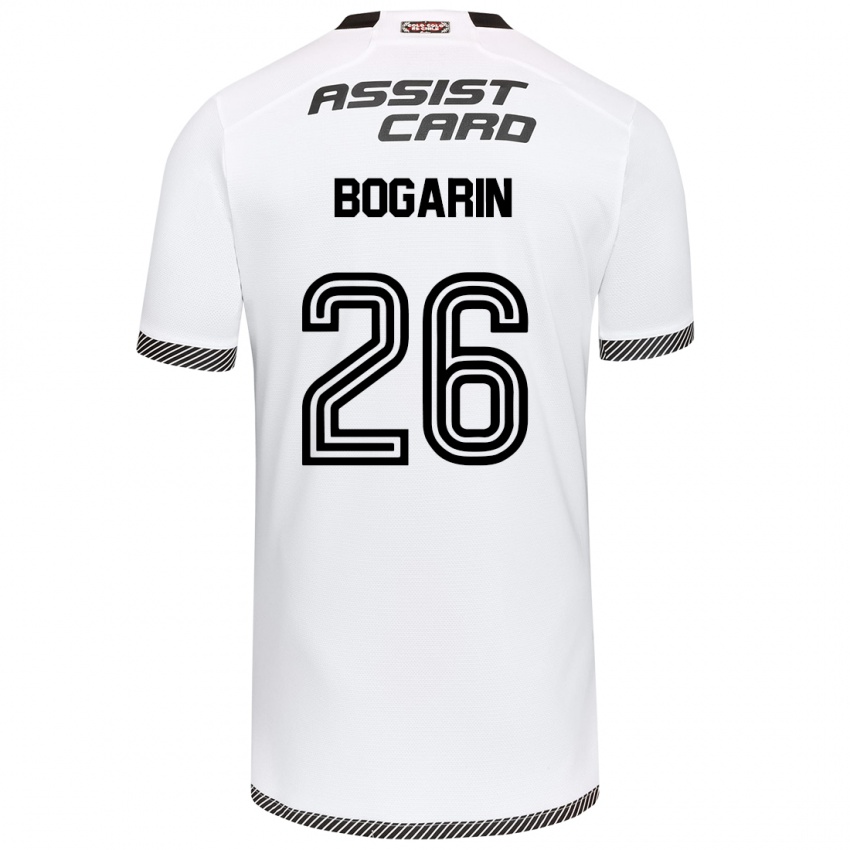 Kinderen Dahiana Bogarín #26 Wit Zwart Thuisshirt Thuistenue 2024/25 T-Shirt België