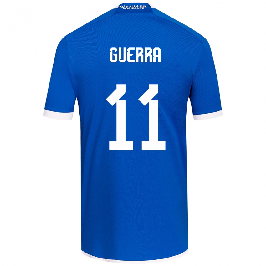 Kinderen Nicolás Guerra #11 Blauw Wit Thuisshirt Thuistenue 2024/25 T-Shirt België