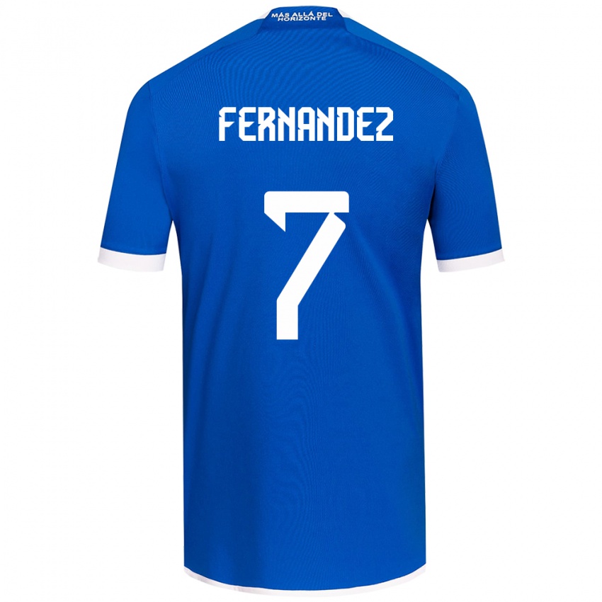 Kinderen Rebeca Fernández #7 Blauw Wit Thuisshirt Thuistenue 2024/25 T-Shirt België