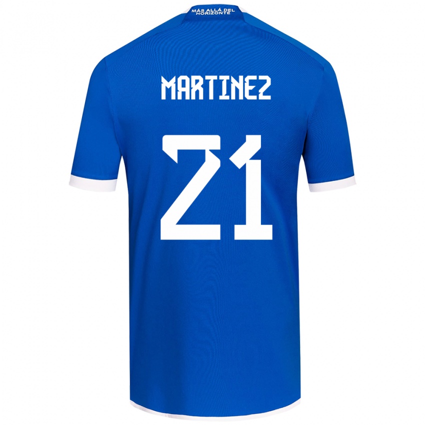 Kinderen Maria Martínez #21 Blauw Wit Thuisshirt Thuistenue 2024/25 T-Shirt België