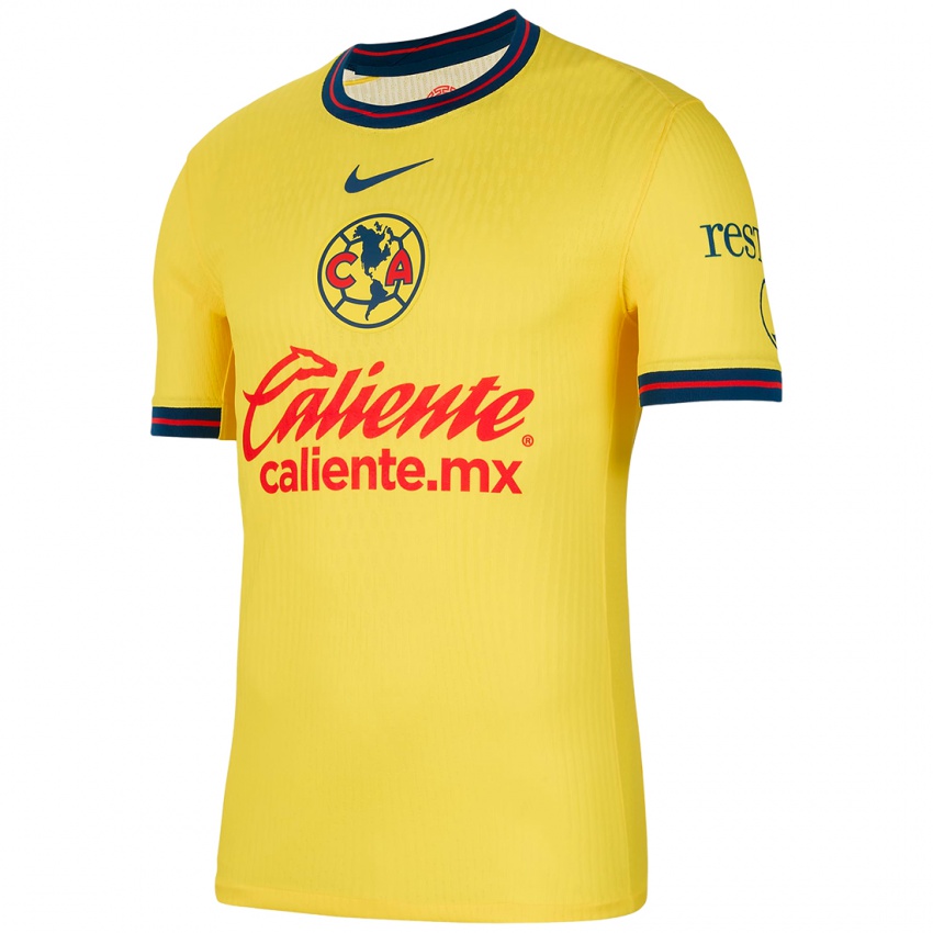 Enfant Maillot Ramón Juárez #29 Jaune Bleu Tenues Domicile 2024/25 T-Shirt Belgique