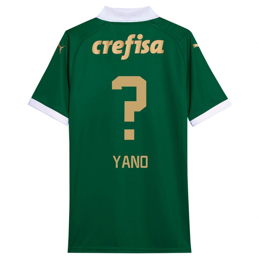 Kinderen Luiz Yano #0 Groen Wit Thuisshirt Thuistenue 2024/25 T-Shirt België