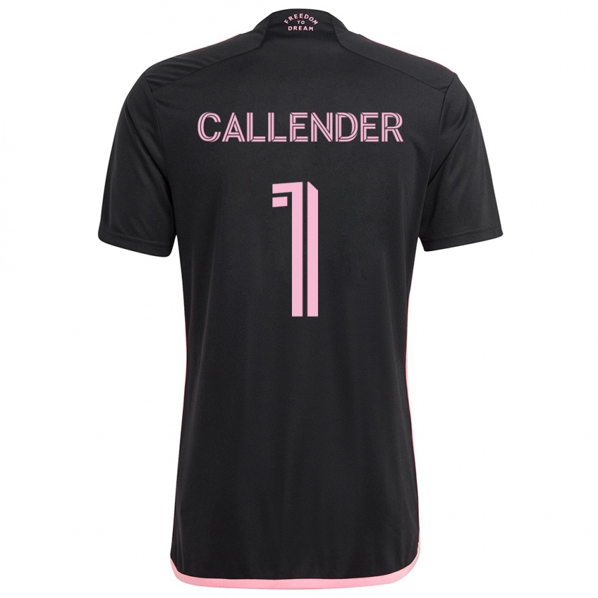 Kinderen Drake Callender #1 Zwart Uitshirt Uittenue 2024/25 T-Shirt België