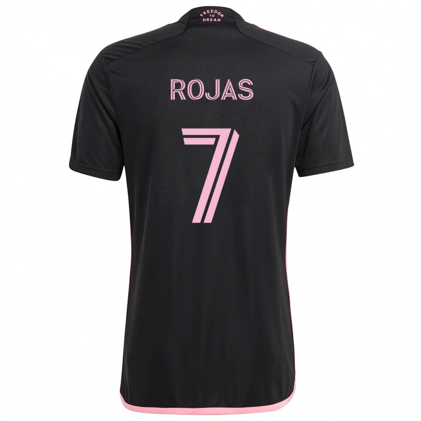 Kinderen Matías Rojas #7 Zwart Uitshirt Uittenue 2024/25 T-Shirt België