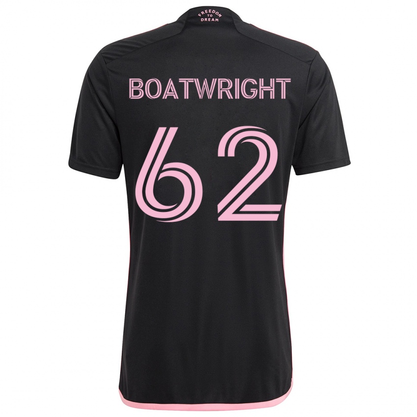 Kinderen Israel Boatwright #62 Zwart Uitshirt Uittenue 2024/25 T-Shirt België