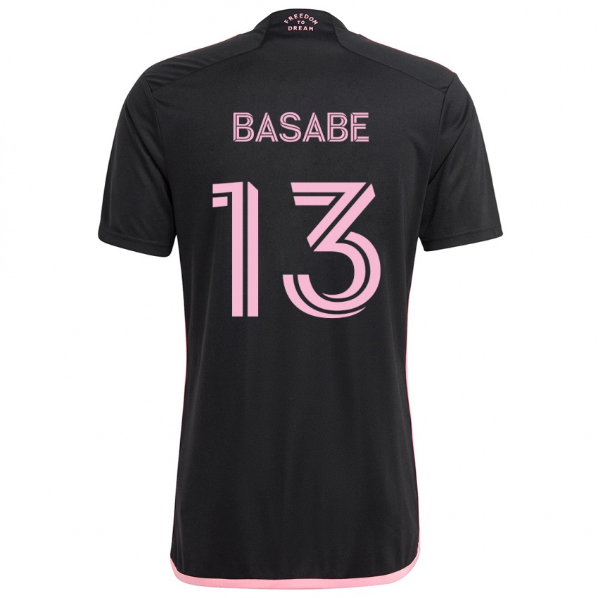 Kinderen Samuel Basabe #13 Zwart Uitshirt Uittenue 2024/25 T-Shirt België