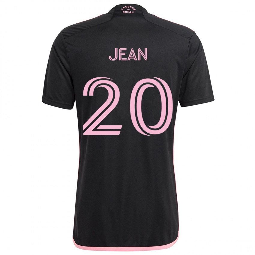 Kinderen Corentin Jean #20 Zwart Uitshirt Uittenue 2024/25 T-Shirt België