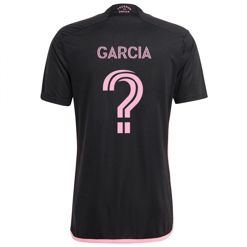 Kinderen Lesther Garcia #0 Zwart Uitshirt Uittenue 2024/25 T-Shirt België