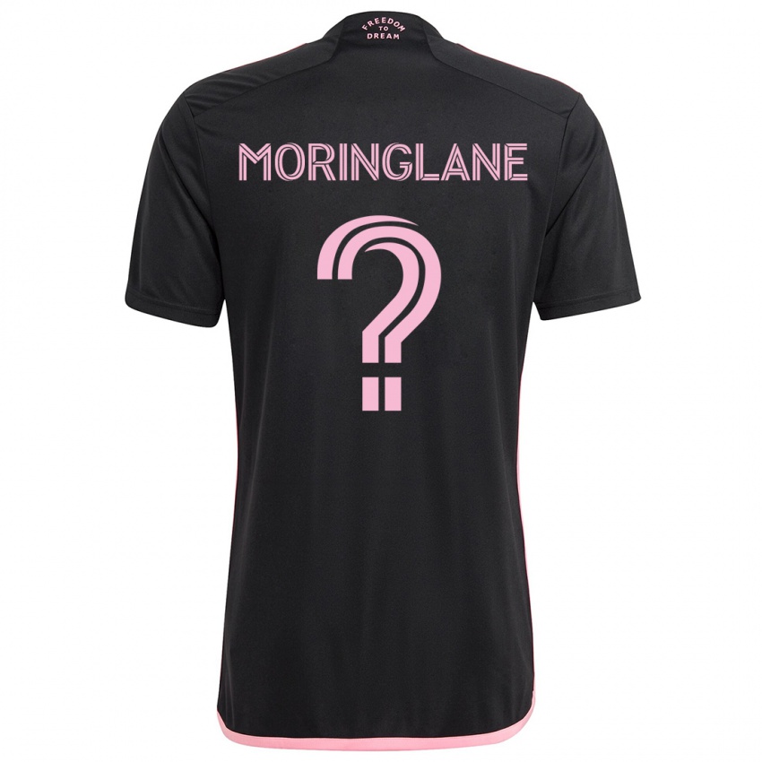 Kinderen Luis Moringlane #0 Zwart Uitshirt Uittenue 2024/25 T-Shirt België