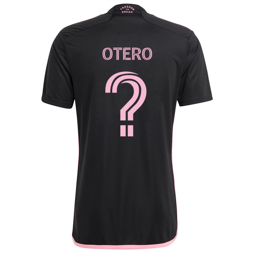 Kinderen Sebastián Otero #0 Zwart Uitshirt Uittenue 2024/25 T-Shirt België