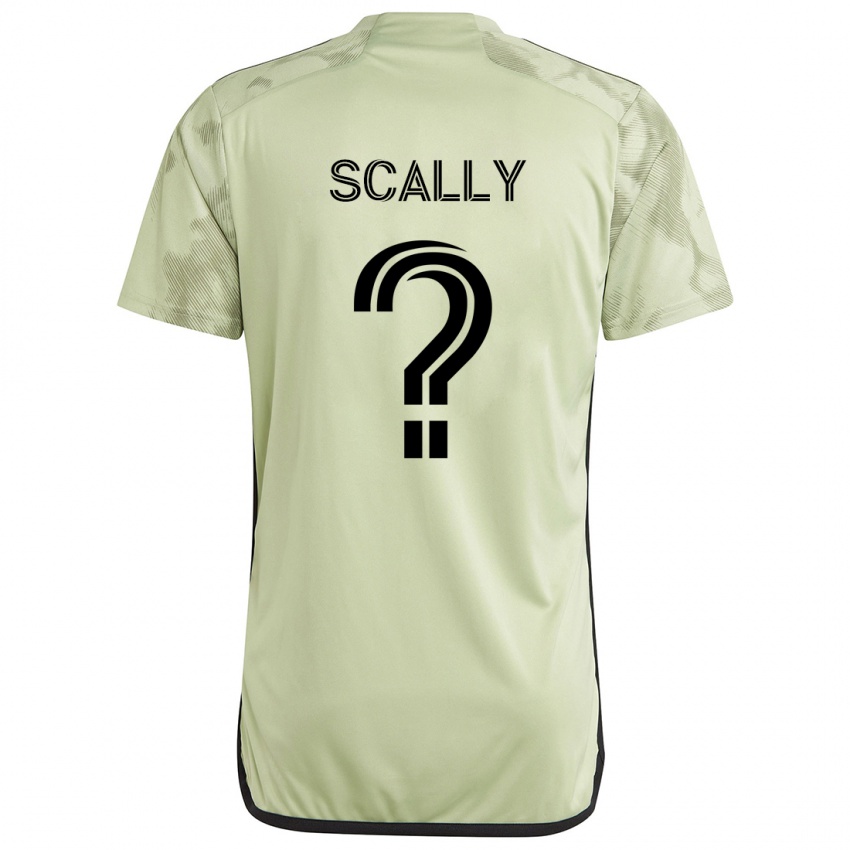 Kinderen Ethan Scally #0 Licht Groen Uitshirt Uittenue 2024/25 T-Shirt België