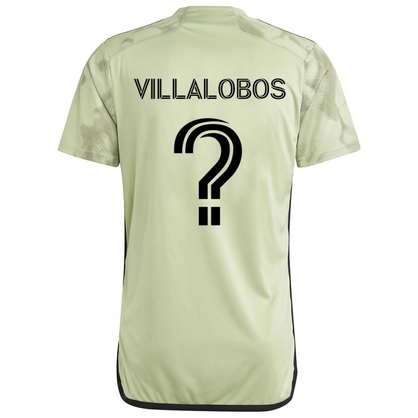 Kinderen Kristian Villalobos #0 Licht Groen Uitshirt Uittenue 2024/25 T-Shirt België