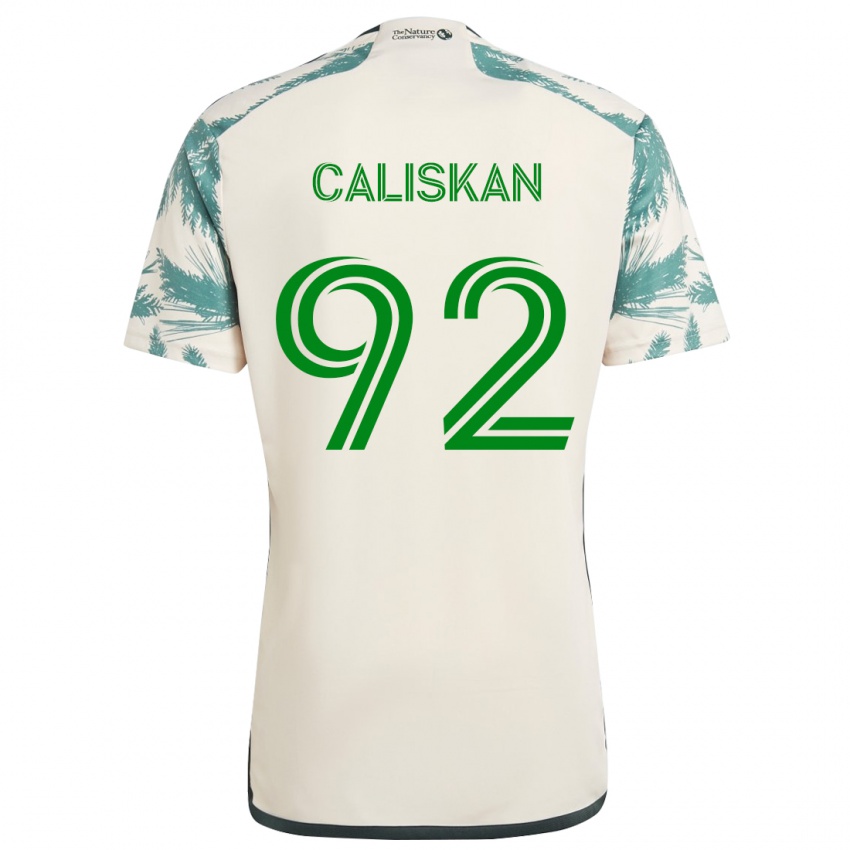 Kinderen Noel Caliskan #92 Beigebruin Uitshirt Uittenue 2024/25 T-Shirt België