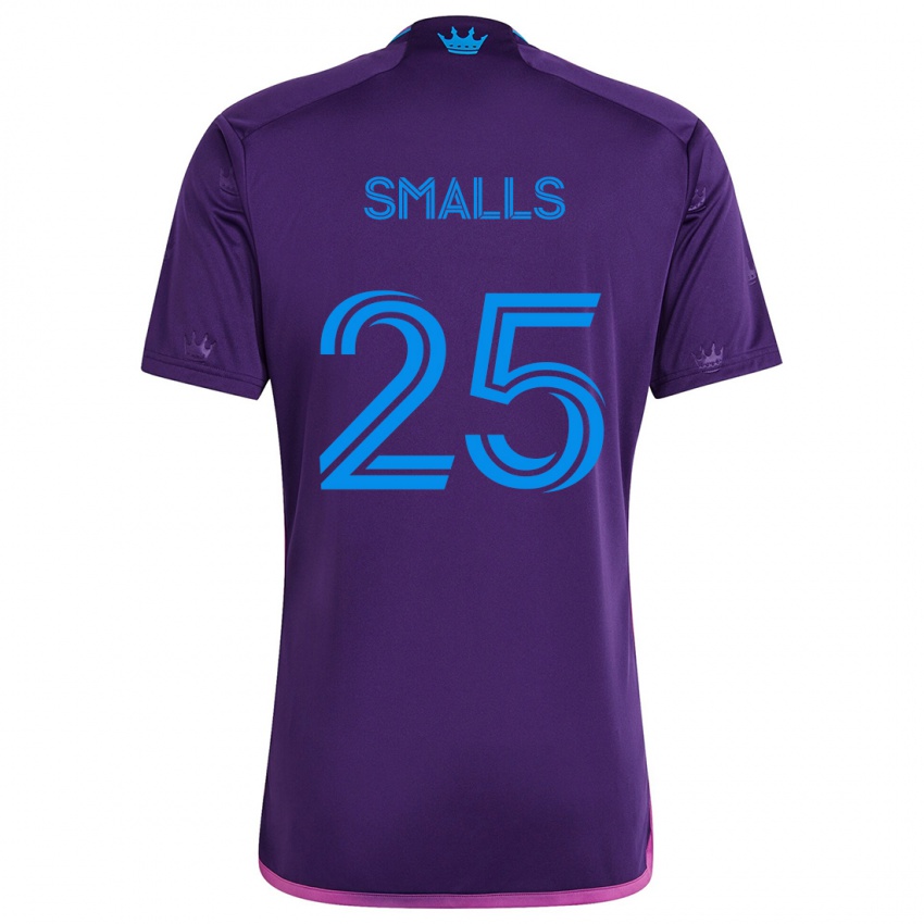 Kinderen Tyger Smalls #25 Paarsblauw Uitshirt Uittenue 2024/25 T-Shirt België