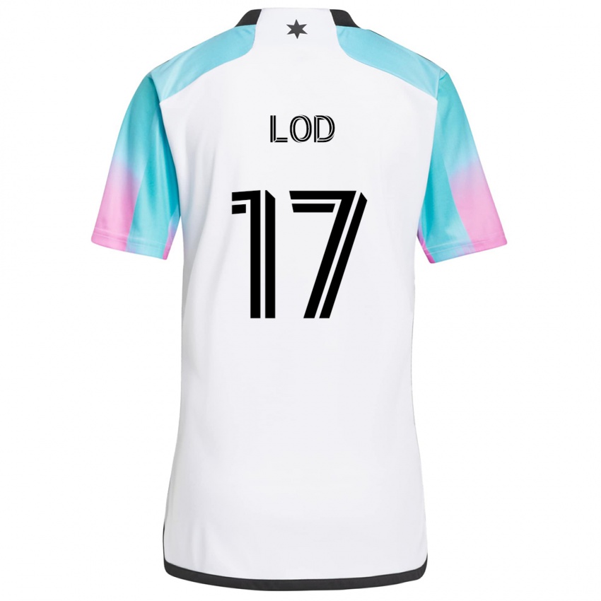 Kinderen Robin Lod #17 Wit Blauw Zwart Uitshirt Uittenue 2024/25 T-Shirt België