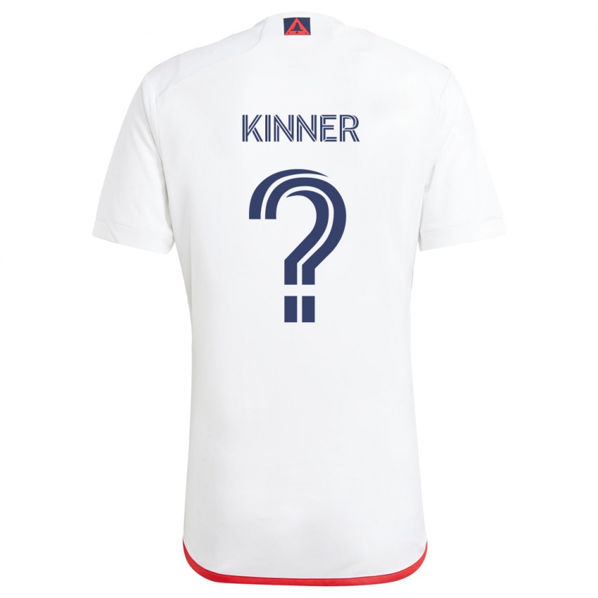 Kinderen Sage Kinner #0 Wit Rood Uitshirt Uittenue 2024/25 T-Shirt België