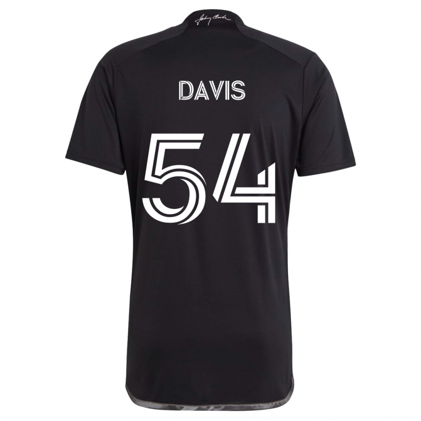 Kinderen Sean Davis #54 Zwart Uitshirt Uittenue 2024/25 T-Shirt België