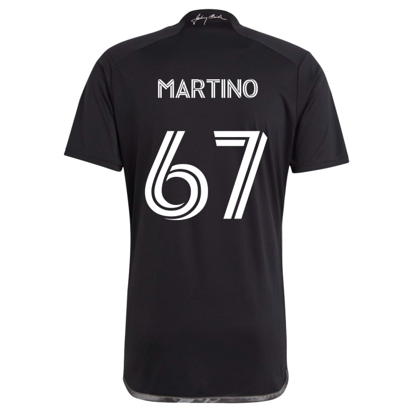 Kinderen Ben Martino #67 Zwart Uitshirt Uittenue 2024/25 T-Shirt België