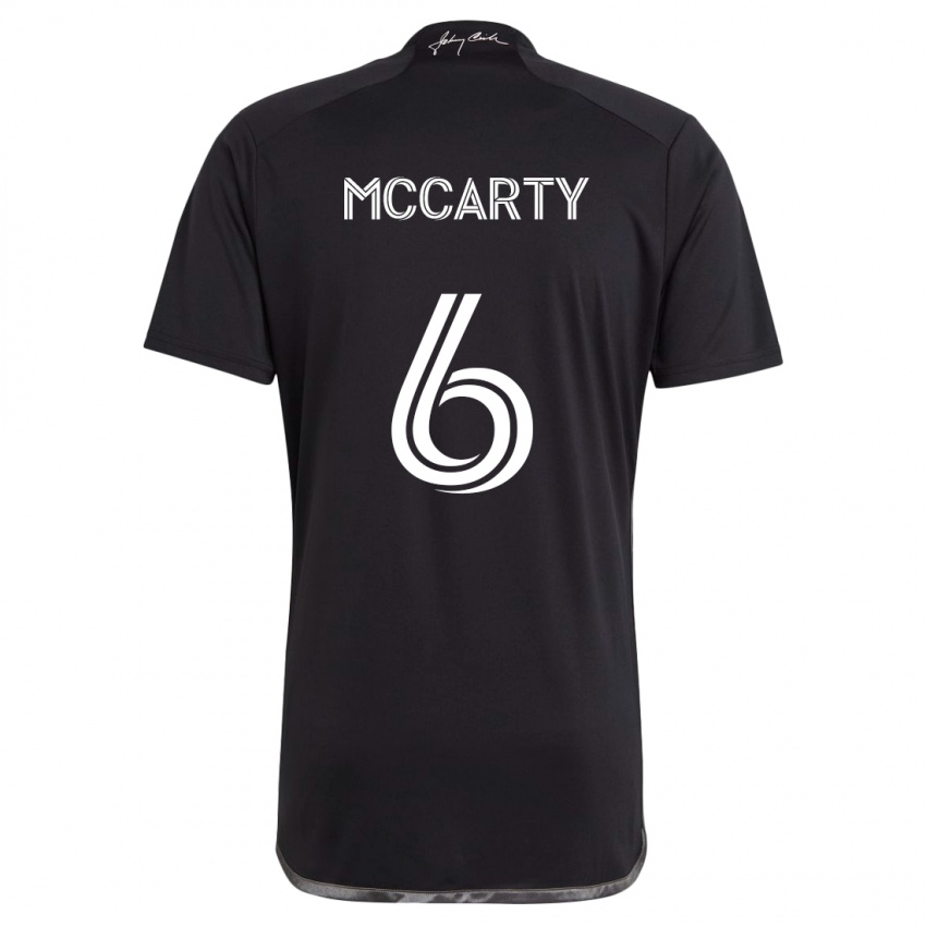 Kinderen Dax Mccarty #6 Zwart Uitshirt Uittenue 2024/25 T-Shirt België