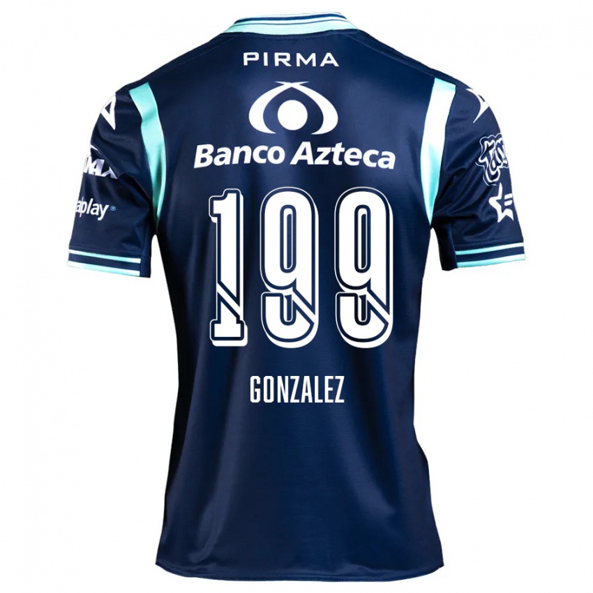 Enfant Maillot Samuel González #199 Bleu Marine Tenues Extérieur 2024/25 T-Shirt Belgique