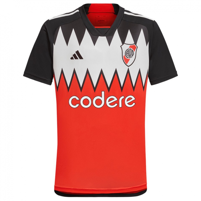 Kinderen Conan Ledesma #25 Rood Zwart Wit Uitshirt Uittenue 2024/25 T-Shirt België