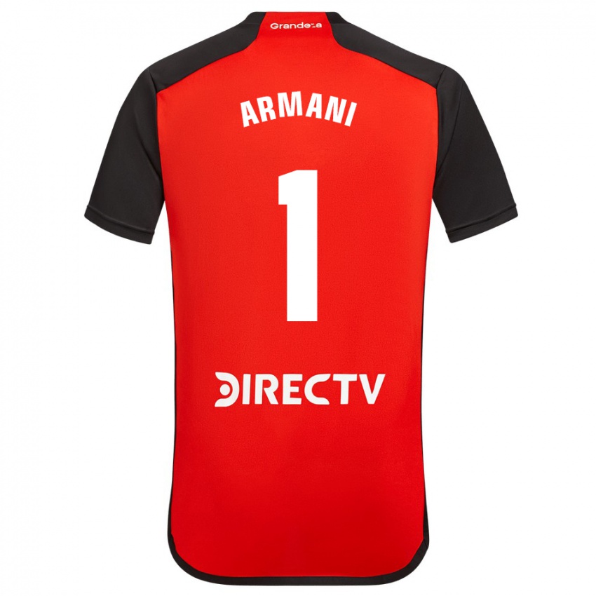 Kinder Franco Armani #1 Rot Schwarz Weiß Auswärtstrikot Trikot 2024/25 T-Shirt Belgien