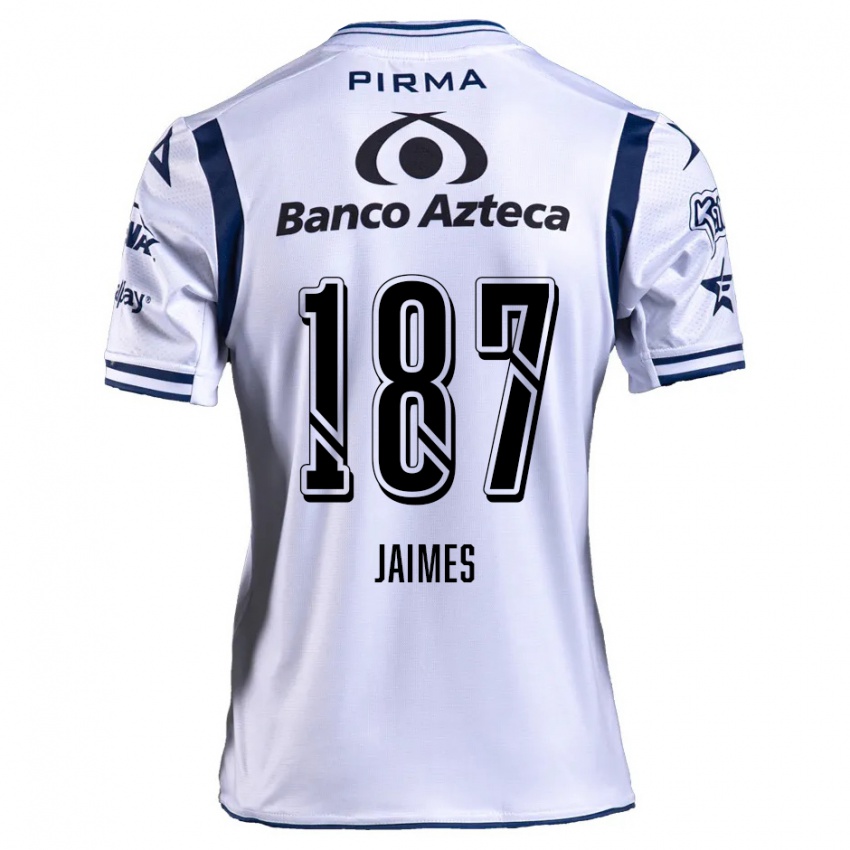 Heren Tristhan Jaimes #187 Wit Marineblauw Thuisshirt Thuistenue 2024/25 T-Shirt België