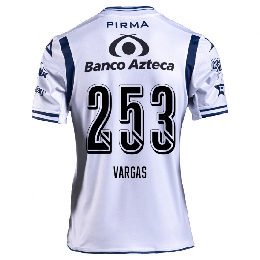 Heren Edwin Vargas #253 Wit Marineblauw Thuisshirt Thuistenue 2024/25 T-Shirt België