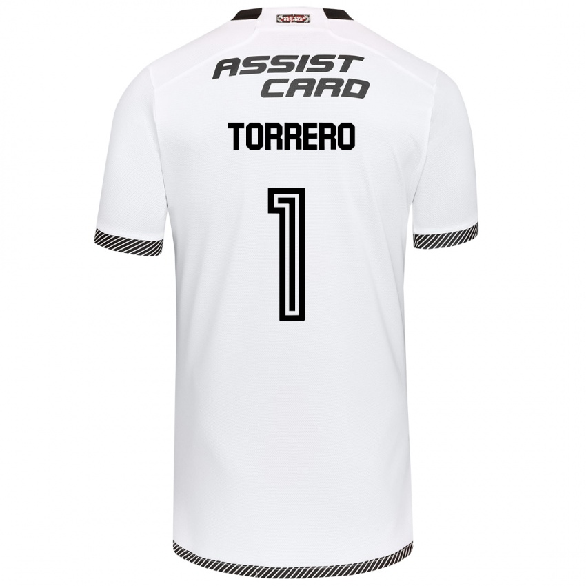 Heren Ryann Torrero #1 Wit Zwart Thuisshirt Thuistenue 2024/25 T-Shirt België