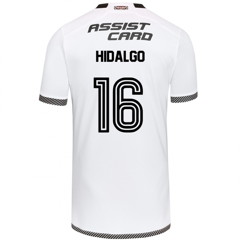 Heren Fernanda Hidalgo #16 Wit Zwart Thuisshirt Thuistenue 2024/25 T-Shirt België