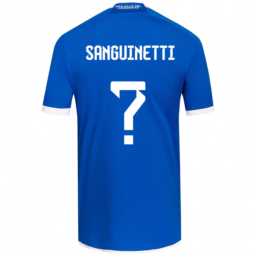 Heren Fernando Osorio Sanguinetti #0 Blauw Wit Thuisshirt Thuistenue 2024/25 T-Shirt België