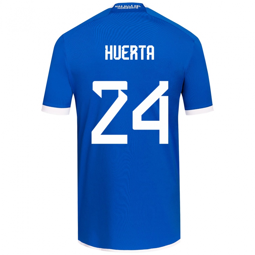 Heren Renato Huerta #24 Blauw Wit Thuisshirt Thuistenue 2024/25 T-Shirt België