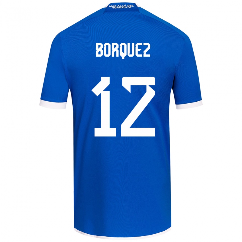 Heren Gabriela Bórquez #12 Blauw Wit Thuisshirt Thuistenue 2024/25 T-Shirt België