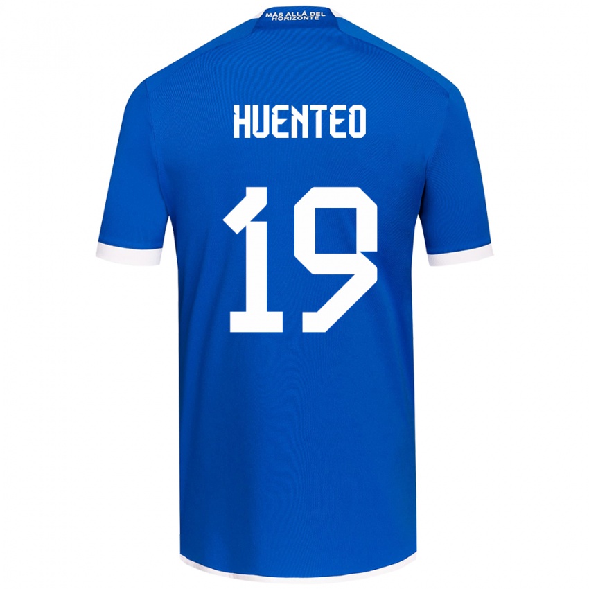 Heren Yessenia Huenteo #19 Blauw Wit Thuisshirt Thuistenue 2024/25 T-Shirt België