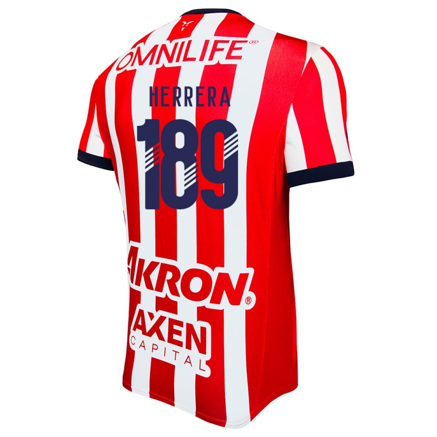 Heren Antonio Herrera #189 Rood Wit Blauw Thuisshirt Thuistenue 2024/25 T-Shirt België