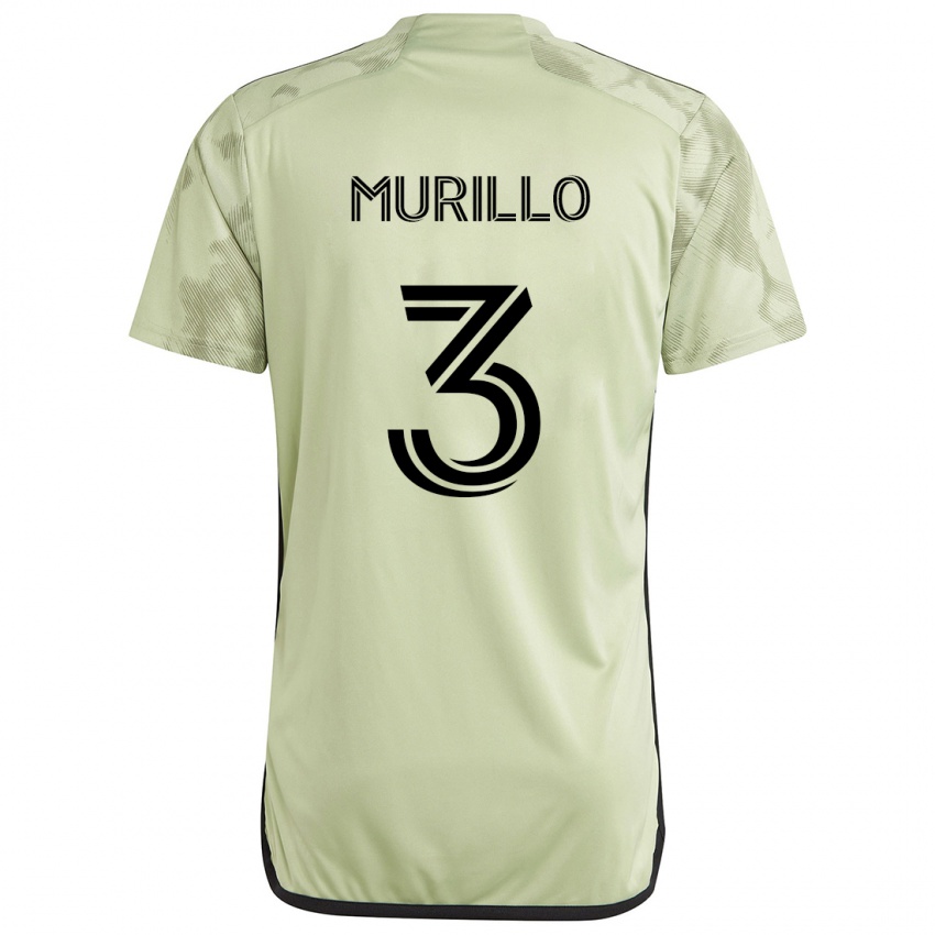 Heren Jesús Murillo #3 Licht Groen Uitshirt Uittenue 2024/25 T-Shirt België